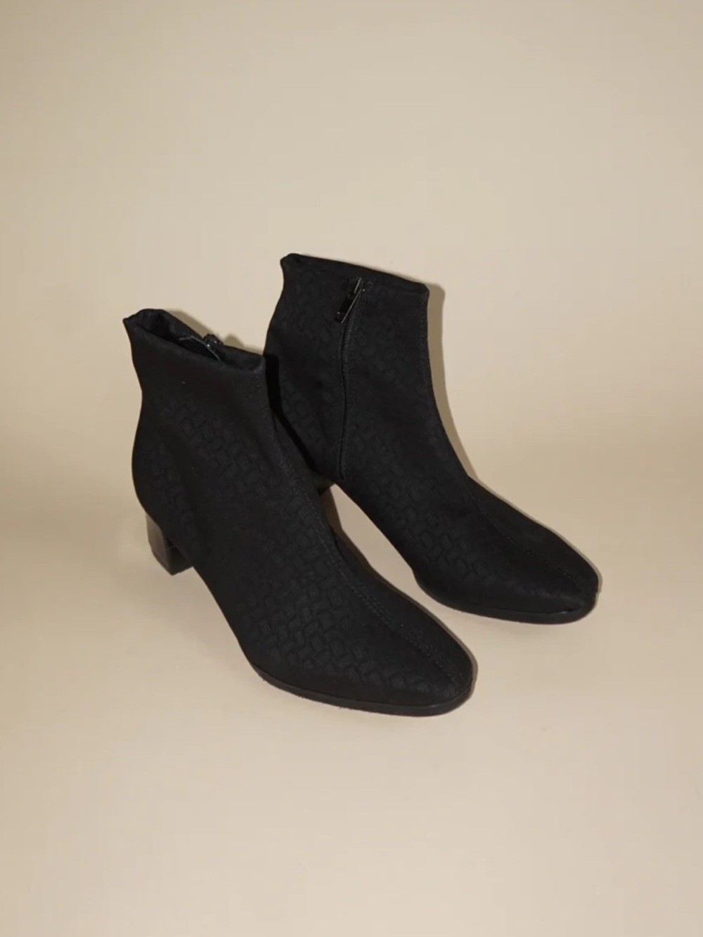 Peter Kaiser Black Osara Booties - Size 5.5